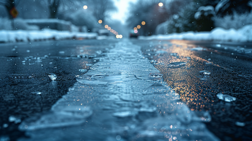 Glatteis Schulunterricht fällt in Präsenz aus - Distanzunterricht